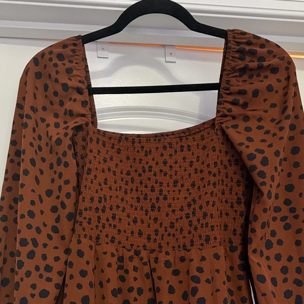 OPT polka dot Dress - Picture 2 of 4